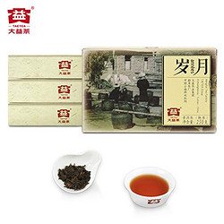 大益 中华老字号 岁月普洱茶熟茶  250g*4砖