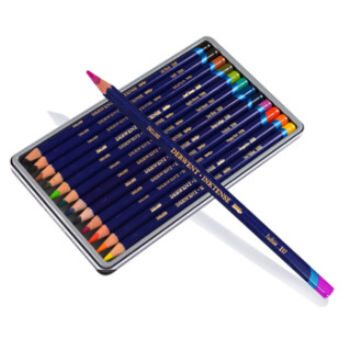 得韵(derwent)inktense水墨彩铅水溶彩色铅笔涂色填色彩笔12色