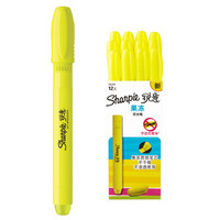 锐意 荧光笔 (12支装、黄色)
