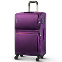 BINHAO 宾豪 6645TTB 静音万向轮行李箱 紫色 20英寸