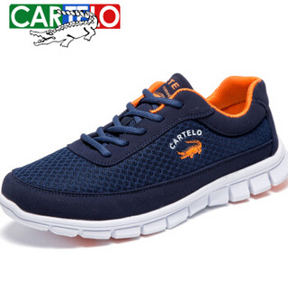 CARTELO KDL687 男士网面跑步鞋 蓝色 39