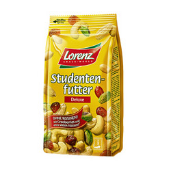 德国进口 劳仑兹（Lorenz）缤纷每日混和坚果 无盐150g *5件