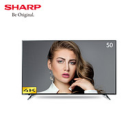 双11预售：SHARP 夏普 LCD-50TX6100A 50英寸 4K 液晶电视