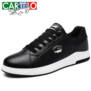 CARTELO KDL7C7001 男士运动板鞋 黑色 41