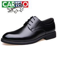 CARTELO 2111 男士商务正装皮鞋 黑色 38