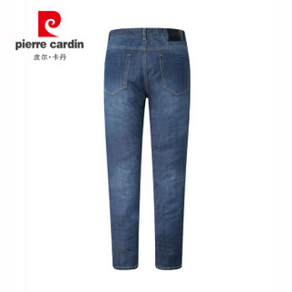 pierre cardin 皮尔·卡丹 203720 男士直筒牛仔裤 蓝色 38码