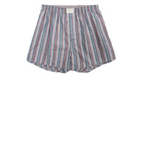 GIORDANO 佐丹奴 GIORDANO 佐丹奴 01177139 男式平底四角裤 18牛仔蓝/红/蓝色 中码(170/80A)