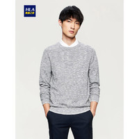HLA 海澜之家 HNZAD1E011A 男士圆领长袖毛衣