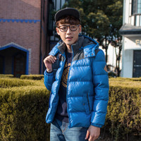 Semir 森马 10414131489 男士羽绒服 中国蓝 XL