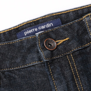 商品pierre cardin 皮尔·卡丹 203682-0800 男士直筒牛仔裤 蓝黑色