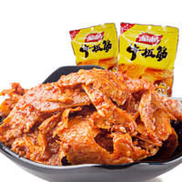 品品 休闲零食 肉干肉铺 牛肉小吃 牛板筋麻辣味108g(片状) *5件