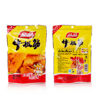 品品 休闲零食 肉干肉铺 牛肉小吃 牛板筋麻辣味108g