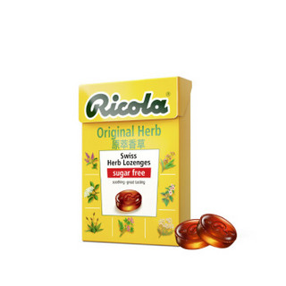 Ricola 利口乐 原萃香草润喉糖 (盒装、40g)