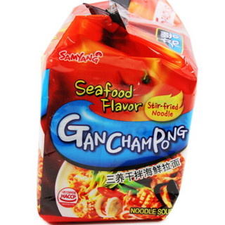 SAMYANG 三养 干拌海鲜拉面 (袋装、5包、700g)