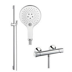 hansgrohe 汉斯格雅 飞雨S150 恒温淋浴花洒套装 28588400+13122007