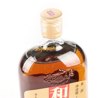 和 酒 黄酒 上海老酒 大开福 三年陈 特型半干型黄酒 12.5度 1L 单瓶