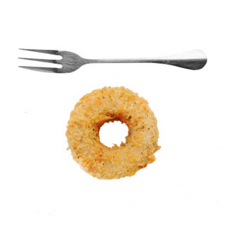 【京鲁远洋鱼类】京鲁远洋 冷冻墨鱼圈 360g 12枚 盒装 煎炸小食 自营