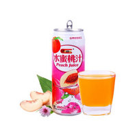 HAMU 哈姆 水蜜桃汁饮料 (490ml、桃子味)