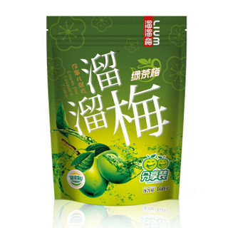 LIUM 溜溜梅 绿茶梅 160g