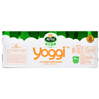 Arla 爱氏晨曦 Yoggi 黄桃味 酸奶 200ml*12盒