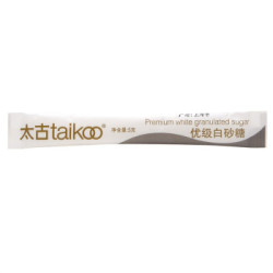 太古(taikoo)咖啡糖 优级白砂糖条5g *200条 白糖 咖啡奶茶伴侣 百年品牌 *5件
