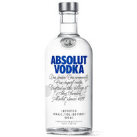 ABSOLUT VODKA 绝对伏特加 原味伏特加酒 500ml