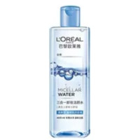 双11预售：L'OREAL PARIS 巴黎欧莱雅 三合一卸妆洁颜水  400ml*2（赠95ml*8）