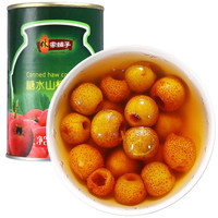 林家铺子 水果罐头 糖水山楂 425g