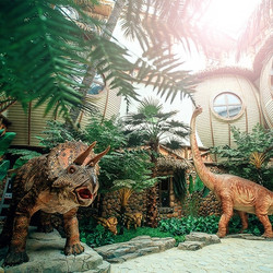 常州环球恐龙城恐龙主题度假酒店1晚+早餐+自助晚餐+门票