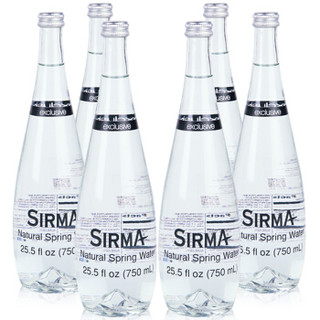  SIRMA 地中海松林 饮用天然泉水 750ml*6瓶