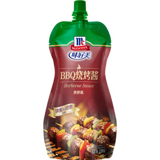 McCormick 味好美 调味酱/酱料烧烤酱 BBQ烧烤酱挤挤装230g 调味酱 百年品牌