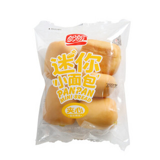 盼盼 夹馅迷你法式小面包 (盒装、700g) 奶香味