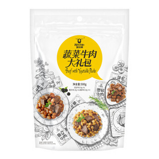 Kerchin 科尔沁 蔬菜牛肉大礼包 (袋装、500g)