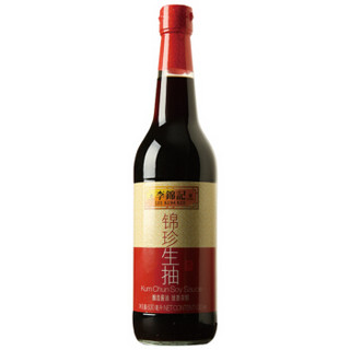 李锦记 锦珍生抽 非转基因酿造酱油 630ml