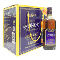 沙洲优黄 黄酒 紫醉今迷 六年陈 青梅黄酒 半干型 11度 500ml*9瓶 整箱装