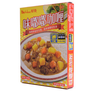 好侍 House）味嘟嘟牛肉咖喱 中辣 200g