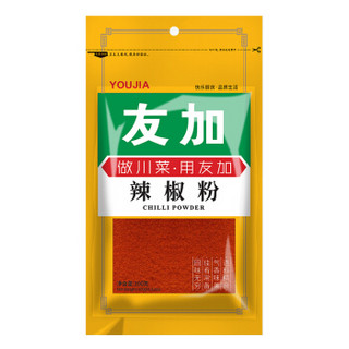 友加 食品辣椒粉 四川特产二荆条辣椒制作 火锅蘸料烧烤调味料100g