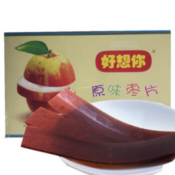 好想你 休闲零食蜜饯果干办公室小吃原味红枣干红枣片280g/盒 *5件
