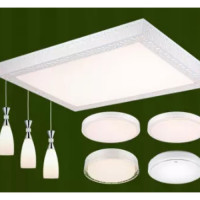 京东PLUS会员：nvc-lighting 雷士照明 led吸顶灯 智控轻奢三室两厅一阳台套餐