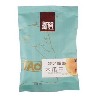 TAODO 淘豆 木瓜干 108g