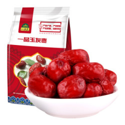 一品玉 休闲零食 蜜饯果干 新疆特产 大枣 新疆灰枣一等180g/袋 *10件