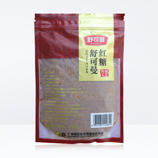 SUGARMAN 舒可曼 红糖 甘蔗熬制 冲饮调味品300g