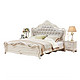 双11预售：QuanU 全友 121513 法式双人床组合 1.8米床+床头柜+床垫