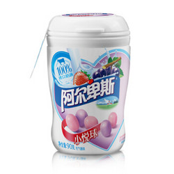 阿尔卑斯 小悦球至纯软糖（葡萄酸奶、草莓酸奶味）90g