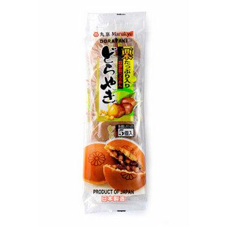 MARUKYO 丸京 日本进口 丸京 栗子红豆鸡蛋糕（大）290g 休闲零食品