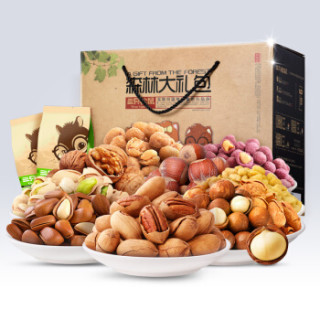 Three Squirrels 三只松鼠 坚果大礼包 (袋装、1823g)