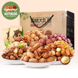 Three Squirrels 三只松鼠 坚果大礼包 (袋装、1823g)
