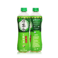 可口可乐 淳茶舍 自带甘甜 玉露绿茶 480ml*12瓶 整箱 *2件