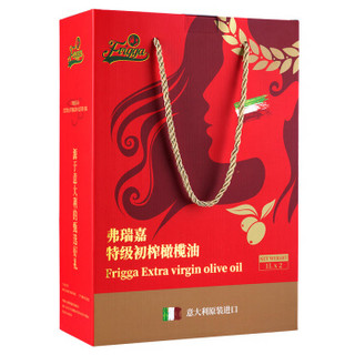 Frigga 弗瑞嘉 特级初榨橄榄油 礼盒装 1L*2瓶