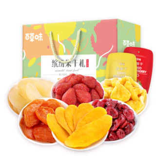 商品be&cheery 百草味 水果干大礼包 620g